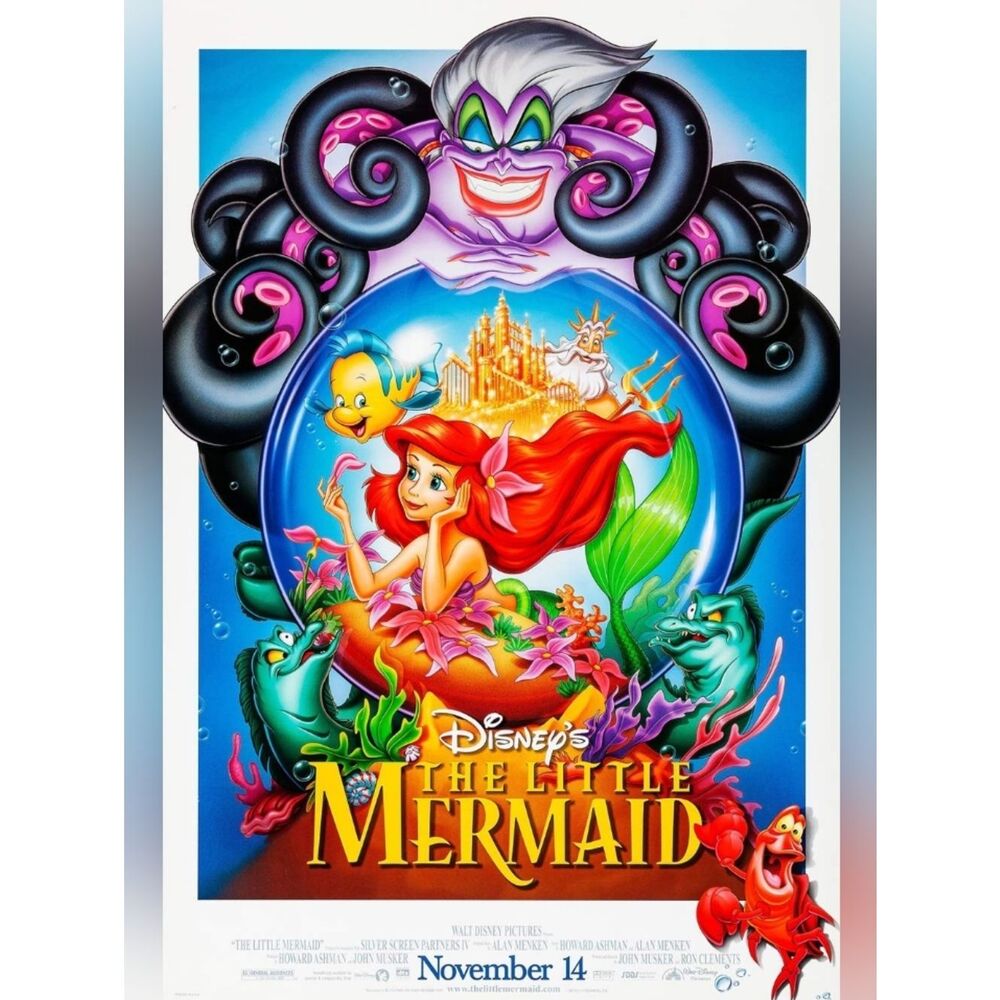 Custom Movie Poster Magnet The Little Mermaid Home Kitchen Decor